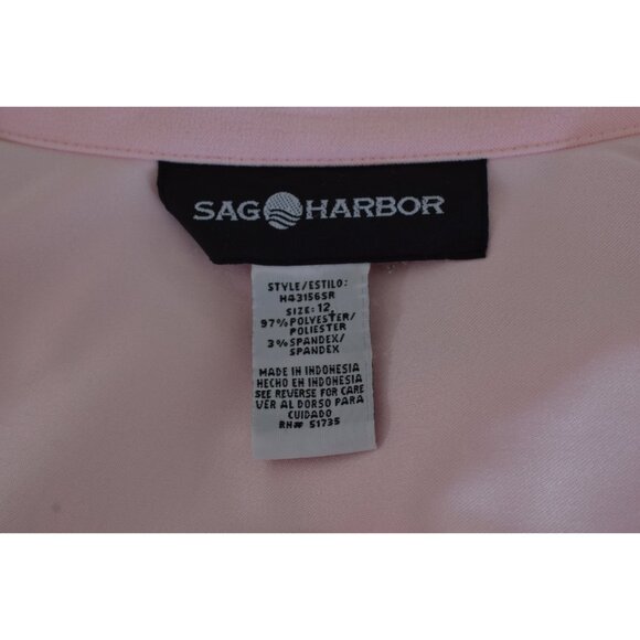 Vintage 90s Pink Polyester/Spandex Shirt size 12‎ - Picture 7 of 10